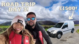Road Trip In A £1500 Micro Camper | Van Life | Ford Transit Connect