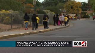 Cleveland MS takes part in 'Walktober' to end crosswalk fatalities screenshot 3