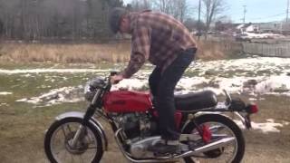 1974 Norton MKII Roadster Cold Start