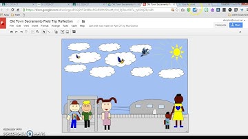 google drawing share settings