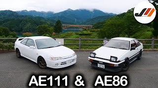 The best & last factory 4A-GE car. Toyota Levin AE111 & AE86 History and Review | JDM Masters