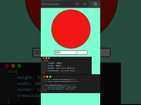 3/100  Creative Ideas for JavaScript, HTML, CSS, and Effects #javascripttricks #shortvideo #viral