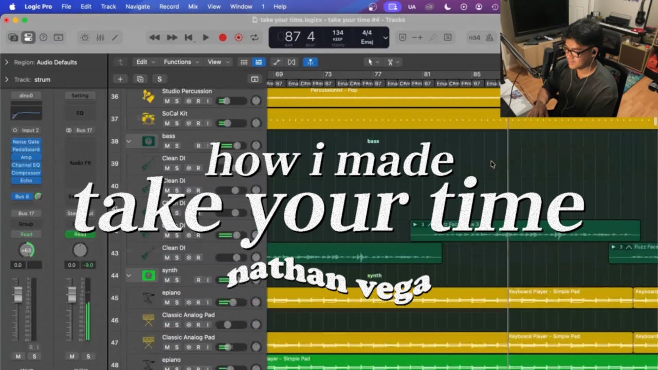 how i made 'take your time' - nathan vega