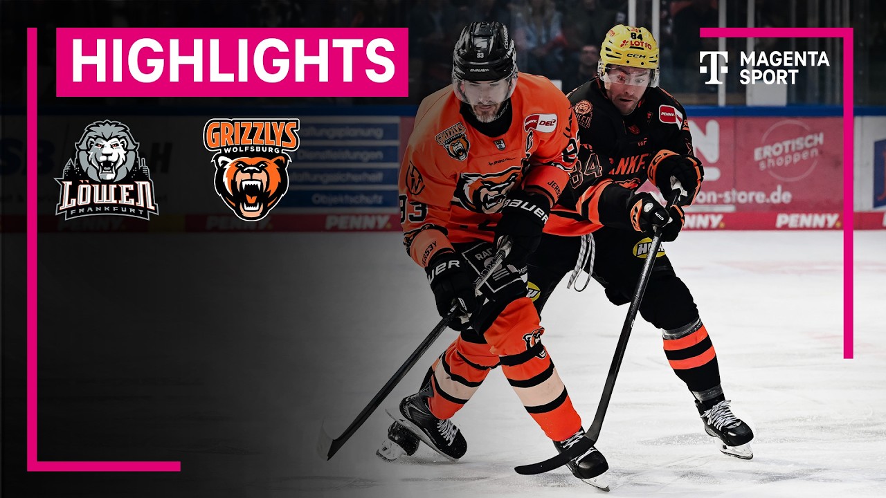Löwen Frankfurt - Grizzlys Wolfsburg | PENNY DEL | MAGENTA SPORT