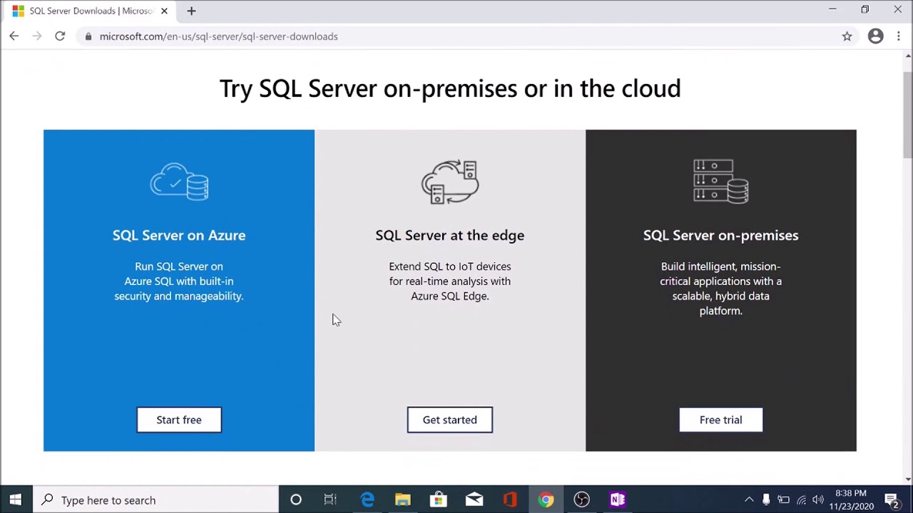 SQL Server: How to install SQL Server - YouTube