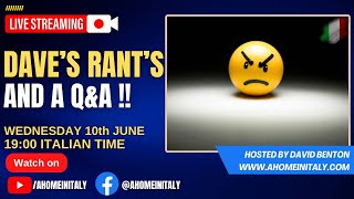 Dave Rant's plus a Q&A session