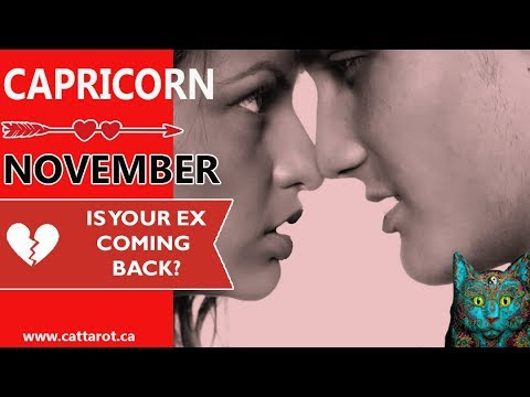 twinflames1111 💞 CAPRICORN NOVEMBER 2017 ***IS YOUR EX COMING BACK?***