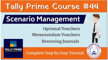 Scenario Management in Tally Prime | Tally Prime Course in Hindi