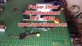 Mini Review With Wiring Instructions Foxeer Tm25 25Mw 5 8G 40Ch Mini Vtx With Race Band