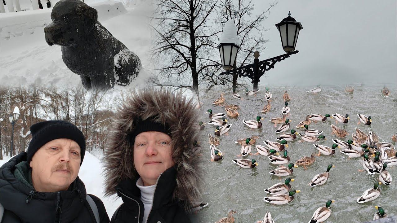 Райский сад//Прогулка с кормлением уточек//