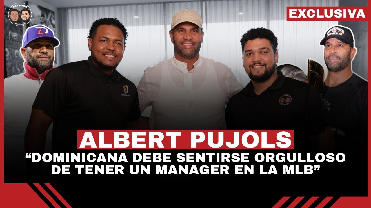 ALBERT PUJOLS HABLA DE LA SUPUESTA LLAMADA DE LOS ANGELINOS EN MLB 