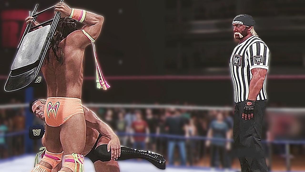 Ultimate Warrior против Лекса Лугара | Матч за два титула | Матч со специальным приглашенным рефери