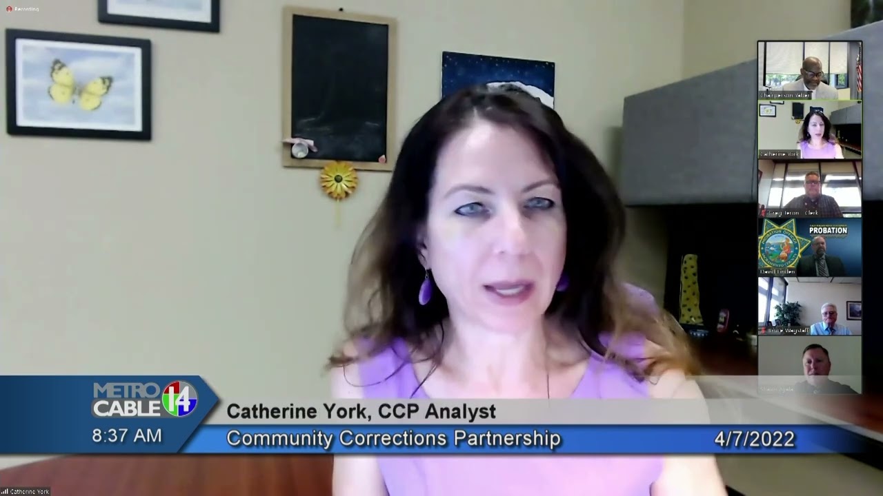 Community Corrections Partnership - April 7, 2022