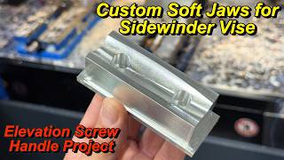 Custom Sidewinder Soft Jaws for Elevation Screw Handles screenshot 3