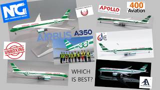 Unboxing NG Models Cathay 80th A350 &amp; Whose Version Is Best?