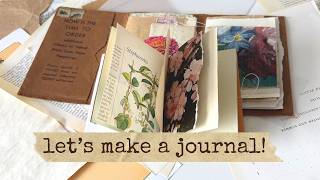 Make a mini junk journal with me ⭑