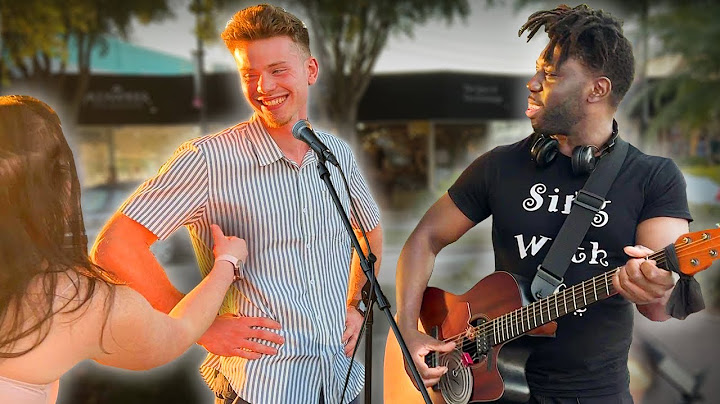 When girls ask him to sing, he does this...