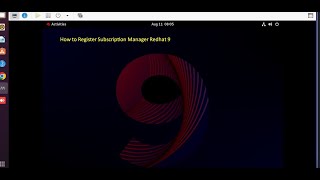 How to Register Subscription Manager Redhat 9 screenshot 5