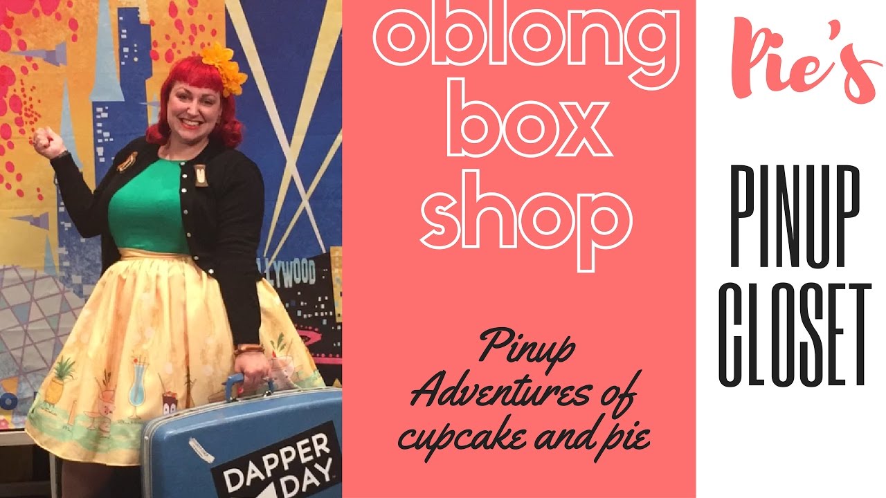 Pie's Pinup Closet week 5 - Featuring The Oblong Box Shop