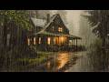 Heavy Rain and Thunder Sounds for Sleeping - Soothing Storm for Deep Sleep - ASMR