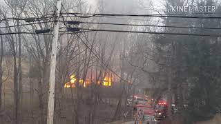 House Fire in Monongalia County West Virginia 3/14/2019