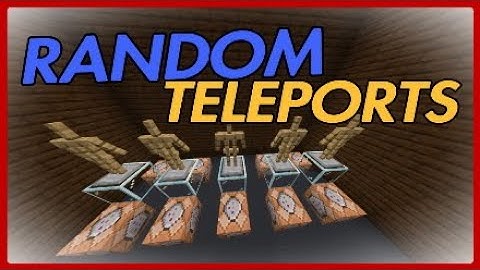 Minecraft Bedrock, Random Teleport Command.