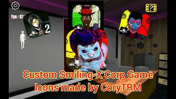 My custom Smiling-X Corp Game Icons | Surprise at the end of the video ;)