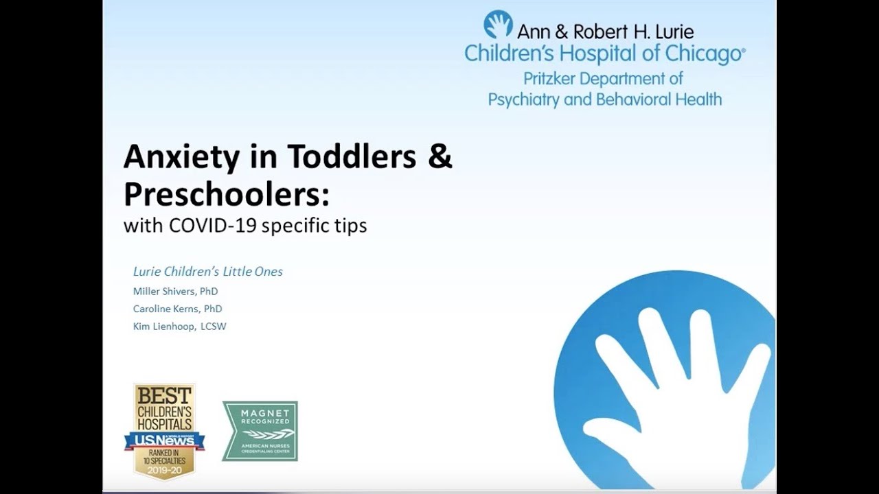 Anxiety in Toddlers & Preschoolers with COVID-19 Specific Tips - YouTube