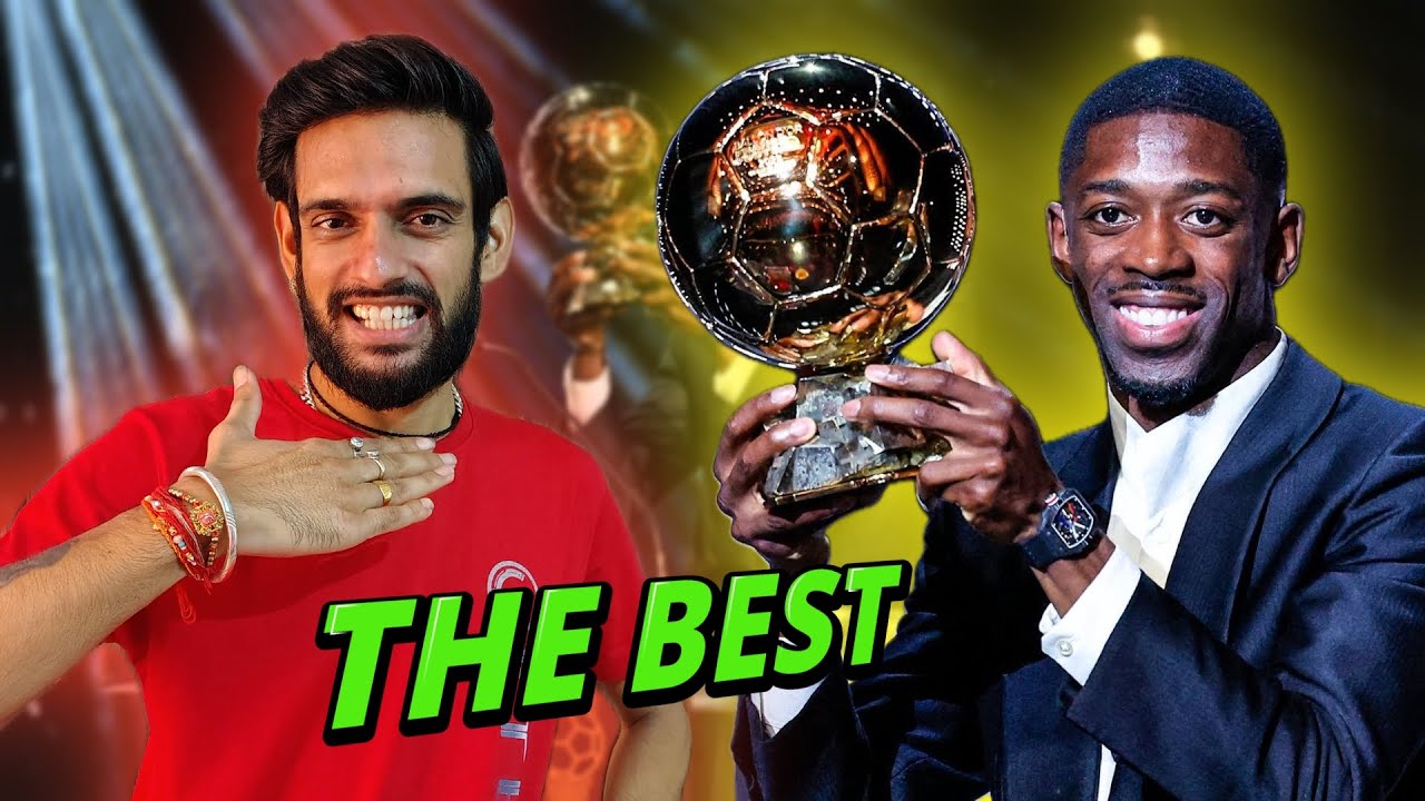 Dembele wins the Ballon d'or 2025