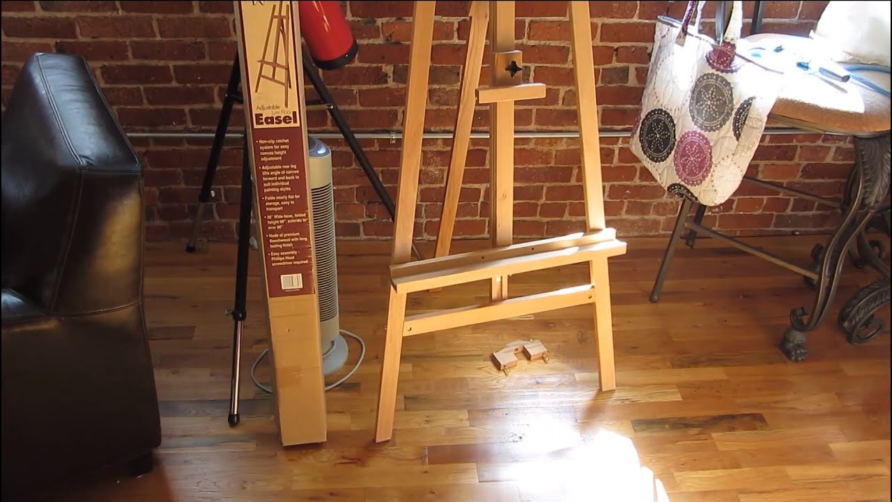 artist's loft travel aluminum easel instructions