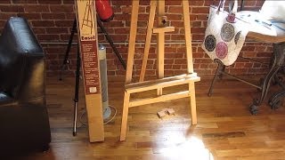 Tips on how to assemble the Marseilles Easel and other Easels of Similar type.