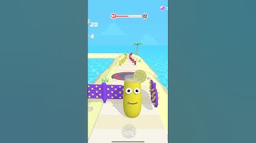 Juice Run Lv.37 : Satisfying Mobile Gameplay #JuiceRun #satisfying #mobilegame #funnygame #shorts