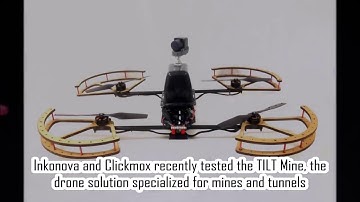 TILT Mine, drone laser scanning for mines and tunnels