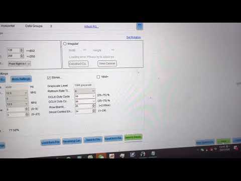 How to send the led screen setting file(novastar)  novastar rcfgx  file
