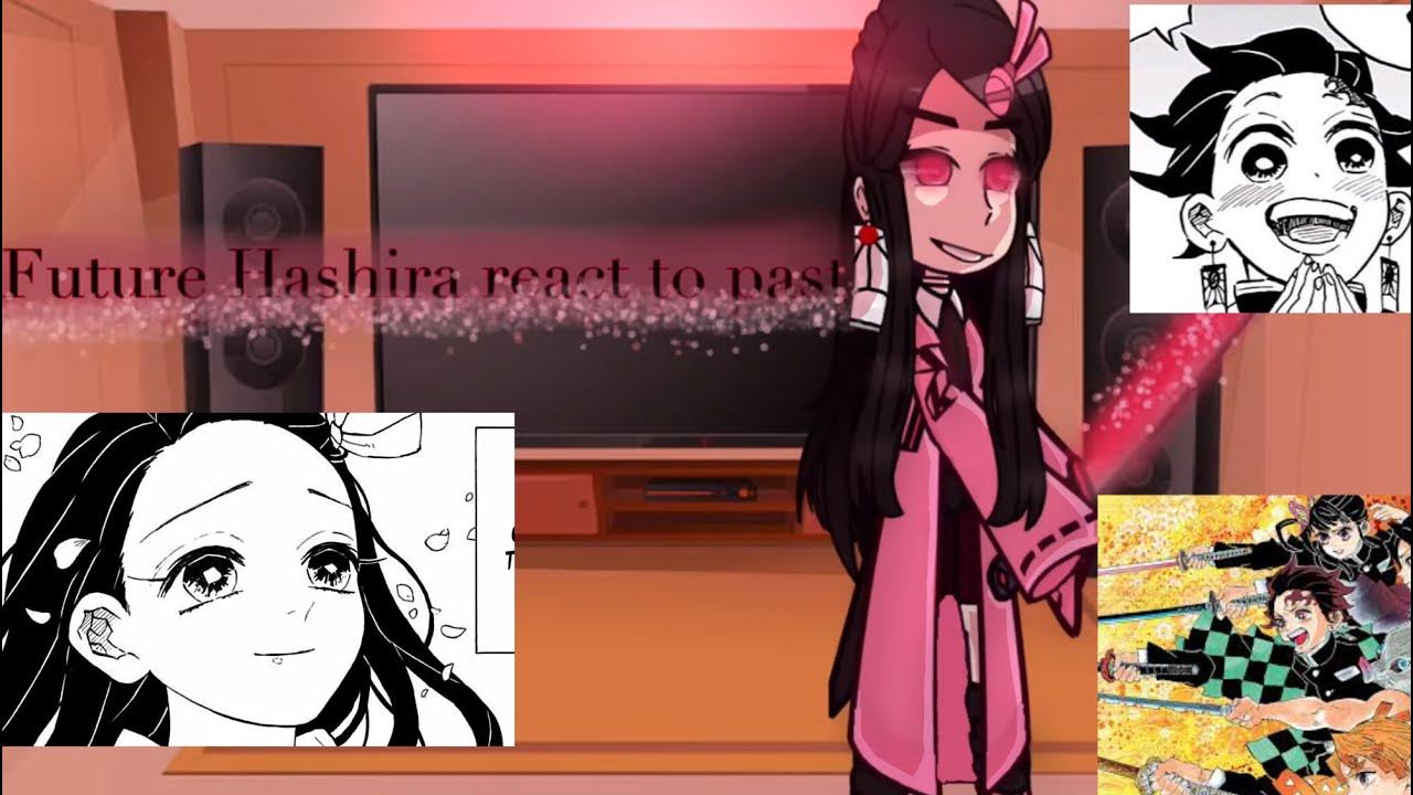 Future Hashira react to the past /kny/ warning demon slayer spoilers