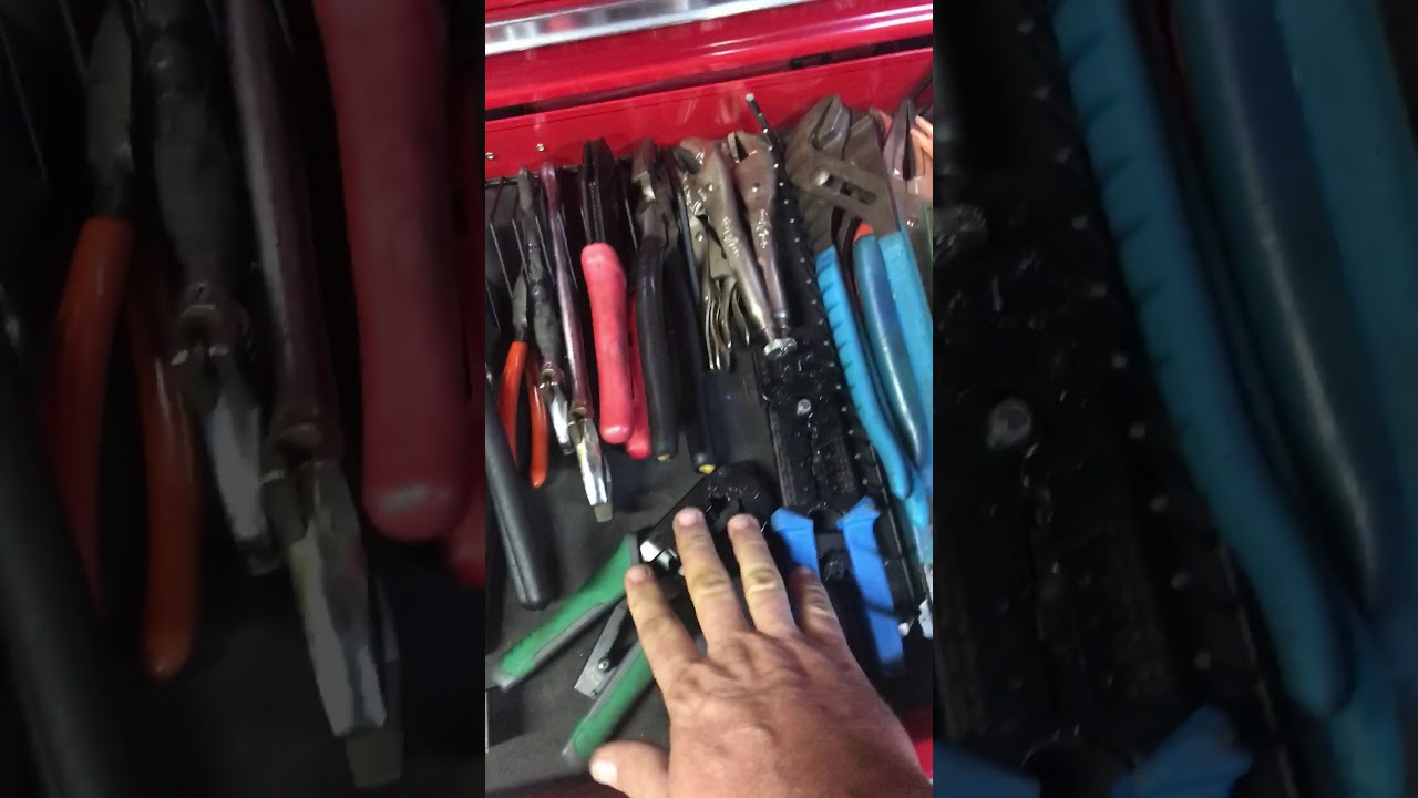 Harbor freight 44” tool box review with tools YouTube