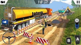Offroad Oil Tanker Transport Truck Simulator 2019 (by Hyperfame Games Studio) Android Gameplay [HD] screenshot 4