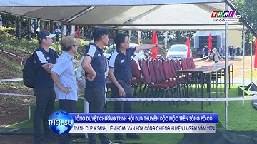 Tổng duyệt Chương trình Hội đua thuyền độc mộc trên sông Pô Cô tranh cúp A Sanh