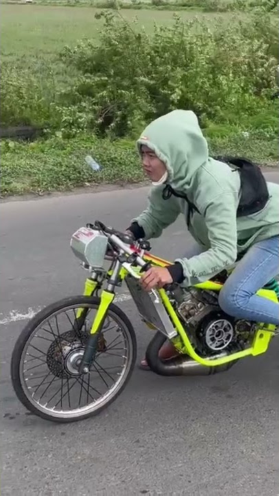 JOKI CEWEK NIH BOS, SENGGOL DONG 🙅🏻‍♂️🤣 || SANTY MS                      #santyms #dragbike