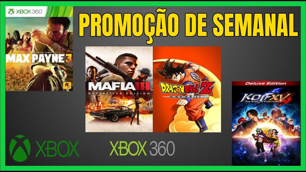 Jogos Xbox 360 em promoção