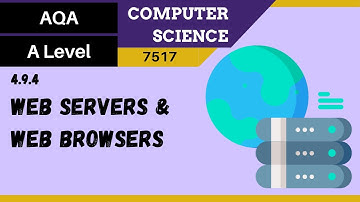 153. AQA A Level (7517) SLR22 - 4.9.4 Web servers and web browsers
