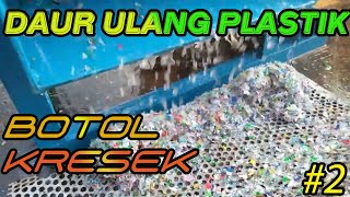 Mesin Pencacah Plastik Kecil Mini, Mesin Penghancur Plastik Bekas, Mesin Giling Plastik Kecil Kresek