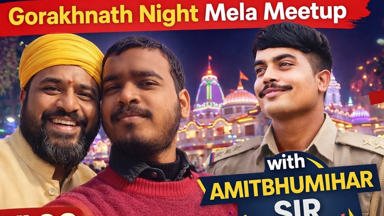 आज अमित भूमिहार कर से मीटअप 😮