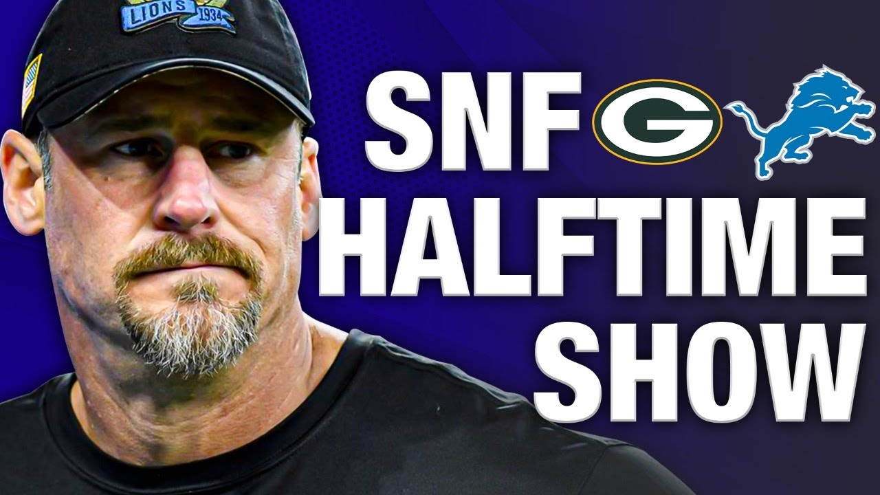 Sunday Night Football LIVE Halftime Show Green Bay Packers vs Detroit