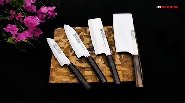 ☄️☄️☄️ Bộ Dao KHÔNG RỈ thép 440c SẮC BÉN Ưu Việt- Hàng Chuẩn Của HTX Dao Phúc Sen