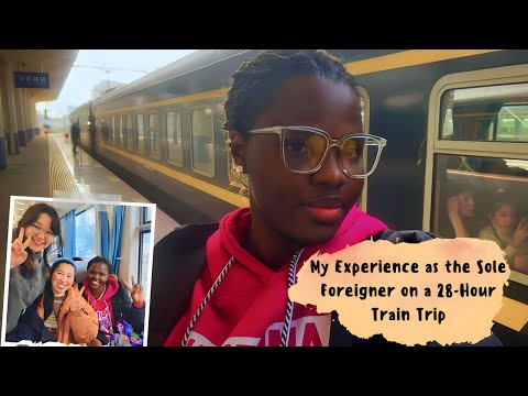 A Black Girl’s Solo Trip with the Chinese on a 28-Hour Train Journey. #solotrip #china #vlog #travel