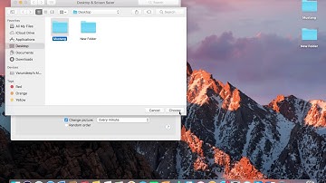 How to change a Multiple Wallpaper on MacOS Sierra
