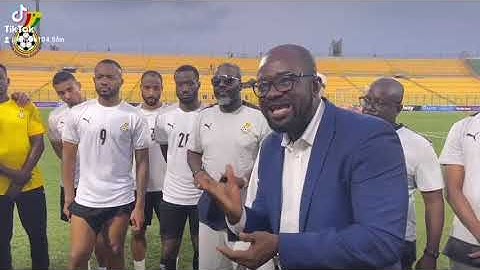Message from GFA President Kurt E.S. Okraku to the Black Stars. #Shorts #NhyiraSports