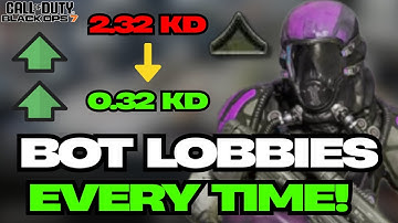 HOW TO GET BOT LOBBIES In Black Ops 7! (Turn OFF SBMM Forever)