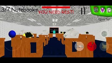 If I see Playtime, the video ends. (Baldi’s Basics Classic)